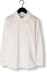 Scotch & Soda Witte Klassiek Overhemd Slim Fit-long Sleeve Dressed Shirt