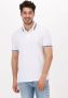SCOTCH & SODA Heren Polo's & T-shirts Pique Polo With Tipping Wit - Thumbnail 1