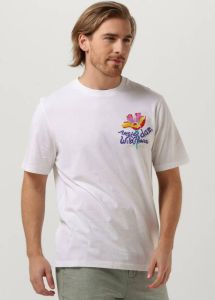 Scotch & Soda T-shirt van biologisch katoen met motiefprint model 'Endless summer'