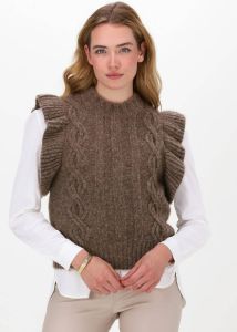 Beige Second Female Spencer Gunhild Knit Vest