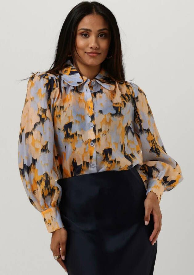 Second Female Blauwe Blouse Marigold Shirt