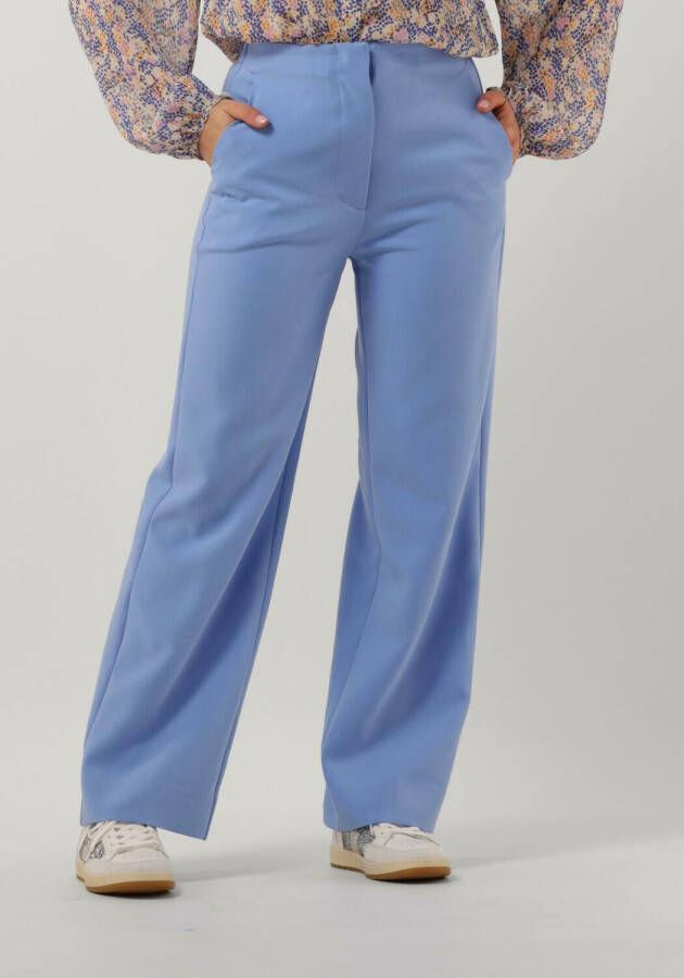 SECOND FEMALE Dames Broeken Levien Classic Trousers Blauw