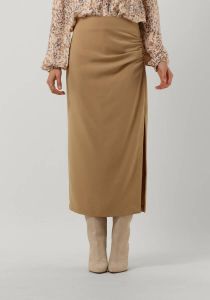 Second Female Bruine Midirok Fique Skirt