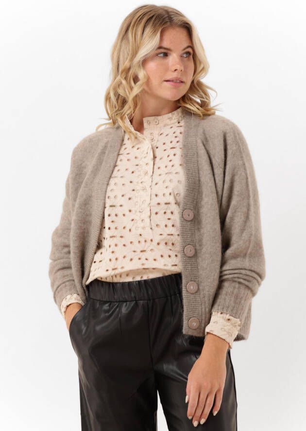 Second Female Bruine Vest Brook Knit Boxy Cardigan