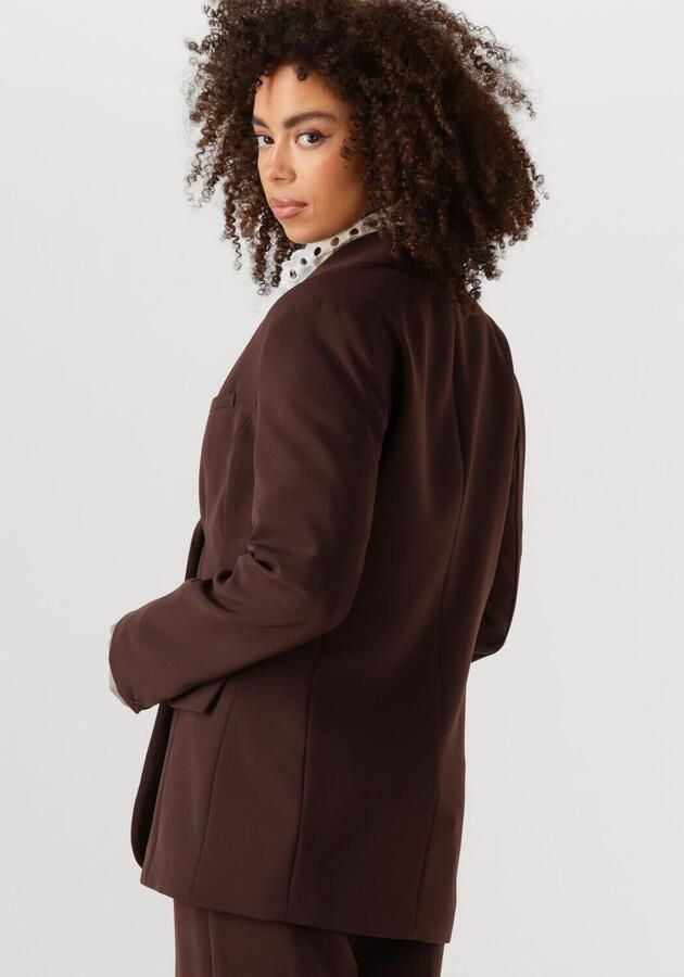 SECOND FEMALE Dames Blazers Fique Fitted Blazer Bruin