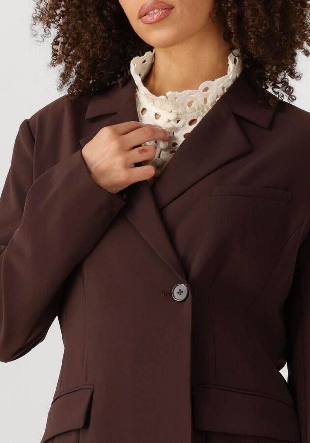 SECOND FEMALE Dames Blazers Fique Fitted Blazer Bruin - Foto 2