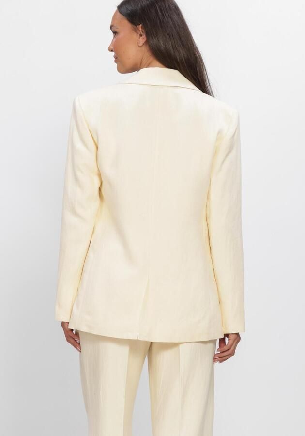 SECOND FEMALE Dames Blazers Lino New Fit Blazer Creme - Foto 3