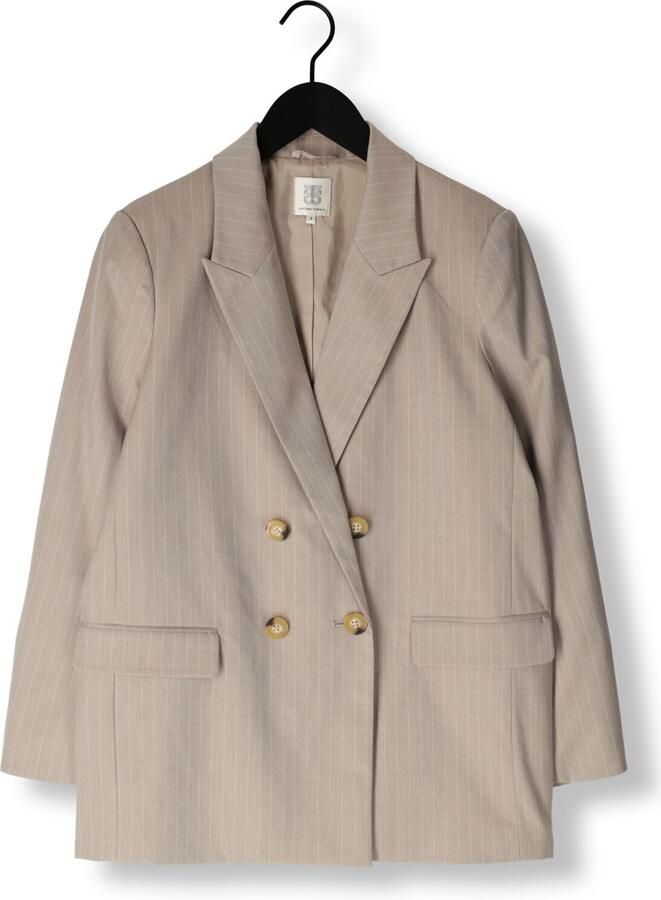 Second Female Beige Blazer Pinnia Elegant Stijl Second Dames Beige Dames