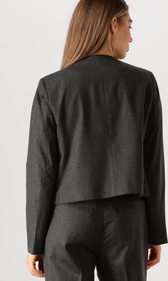 SECOND FEMALE Dames Blazers Wake Tailored Jacket Donkergrijs - Foto 3