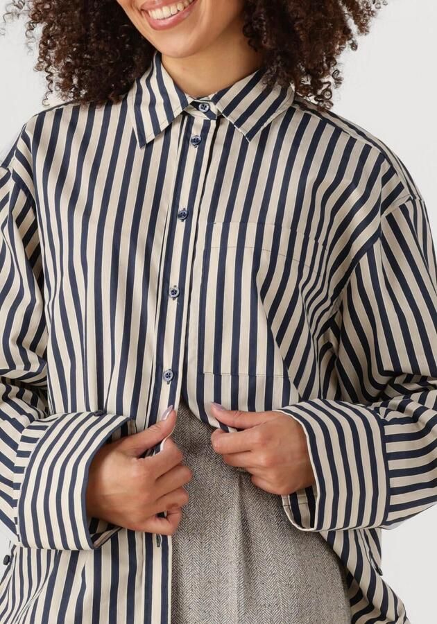 SECOND FEMALE Dames Blouses Aila Shirt Blauw - Foto 3