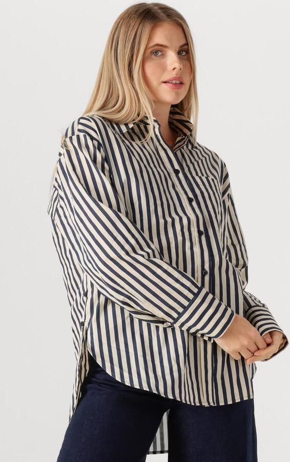 SECOND FEMALE Dames Blouses Aila Shirt Blauw - Foto 5