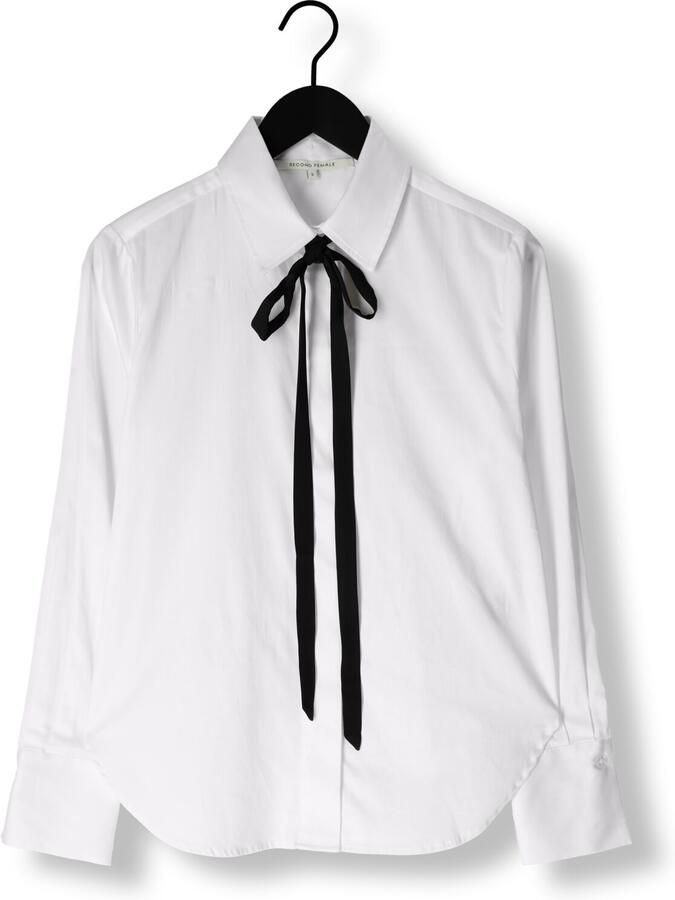 Second Female Daney Shirt Blouse Lange Mouw Second Dames White Dames