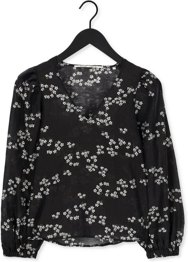 SECOND FEMALE Dames Blouses Davida New Blouse Zwart