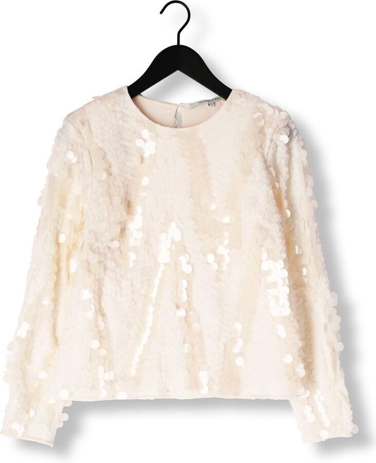 SECOND FEMALE Dames Blouses Glimmer Blouse Creme - Foto 2