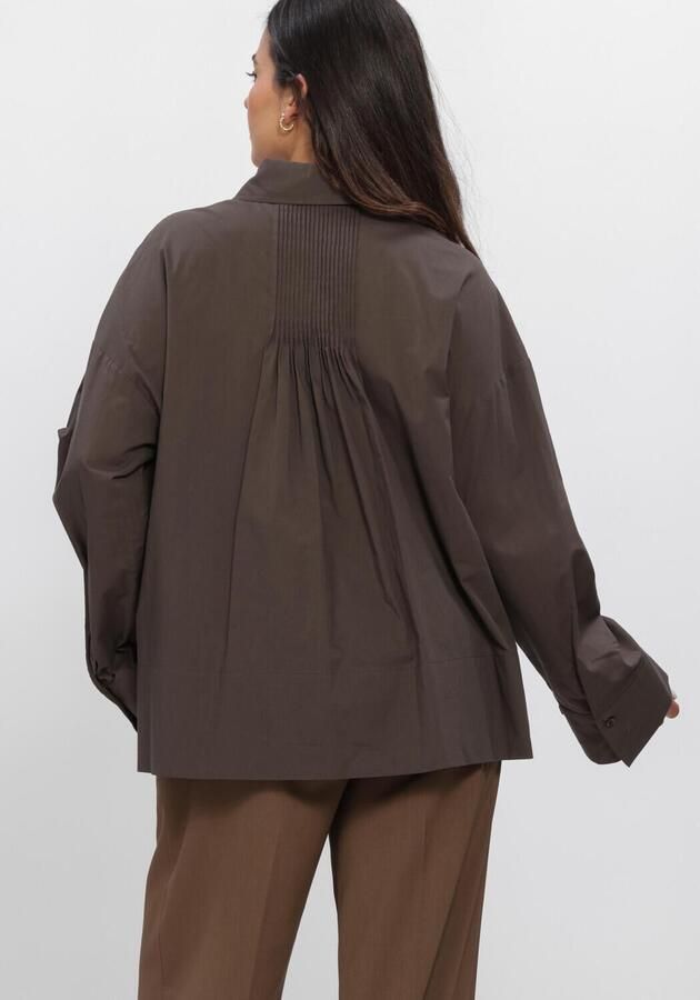 SECOND FEMALE Dames Blouses Lanna Shirt Bruin - Foto 3