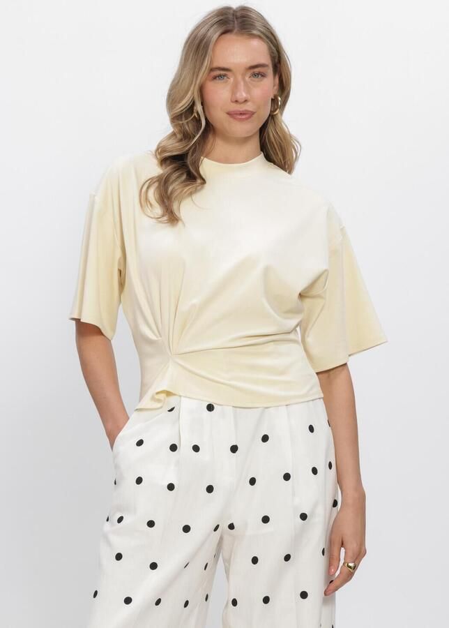 SECOND FEMALE Dames Blouses Missouri Tee Creme