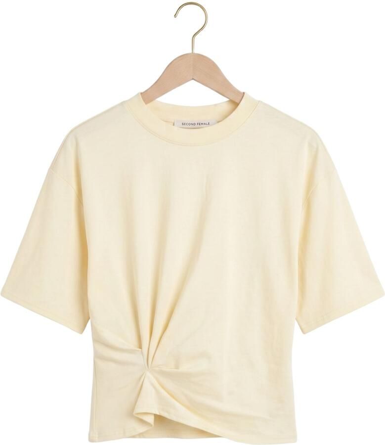 SECOND FEMALE Dames Blouses Missouri Tee Creme - Foto 2