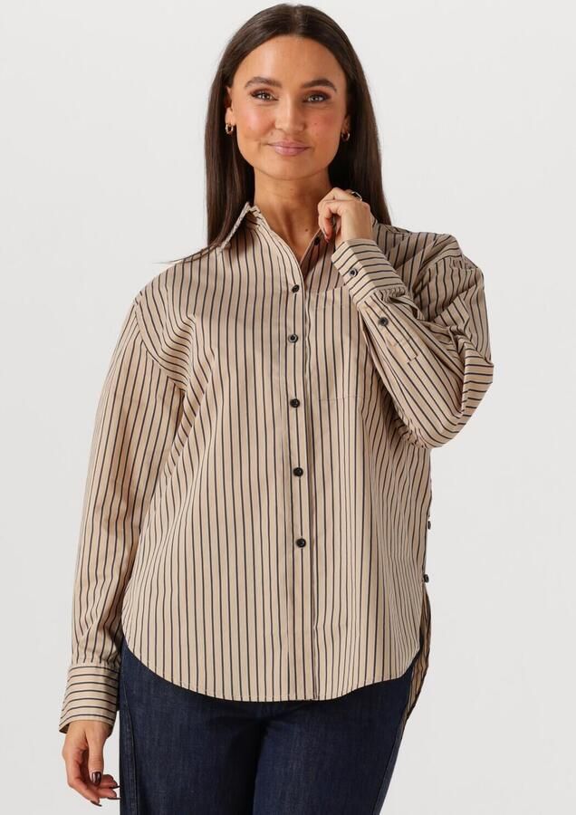 SECOND FEMALE Dames Blouses Serina Shirt Beige - Foto 4