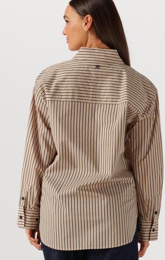 SECOND FEMALE Dames Blouses Serina Shirt Beige - Foto 3