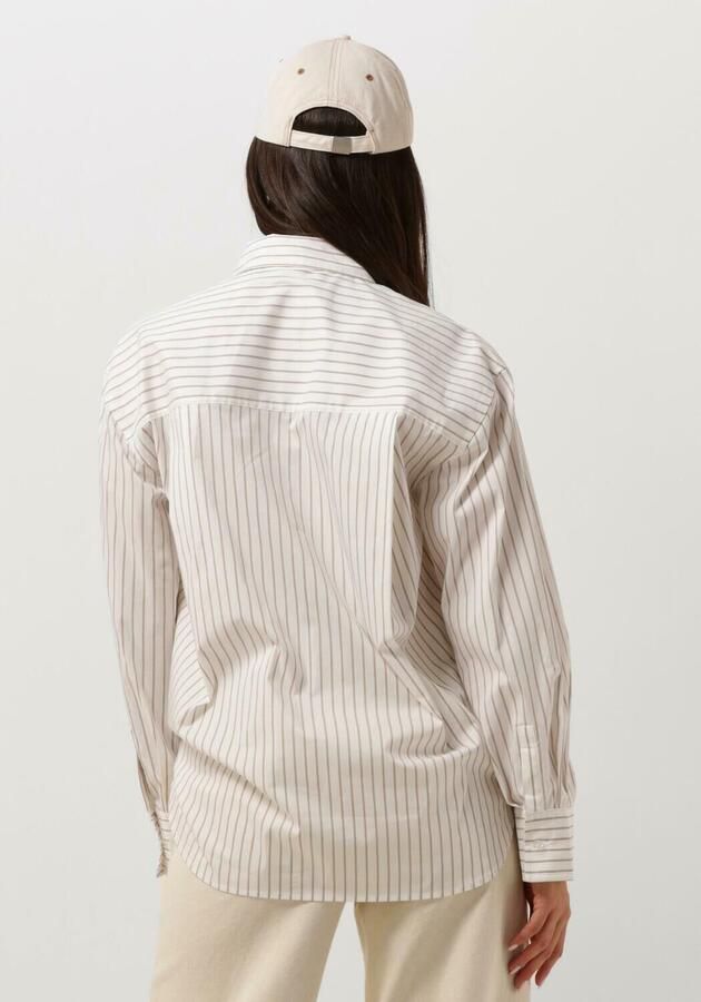 SECOND FEMALE Dames Blouses Soalon Classic Shirt Beige - Foto 2
