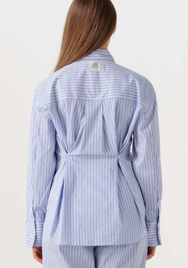 SECOND FEMALE Dames Blouses Tenby Ajustable Shirt Blauw - Foto 2