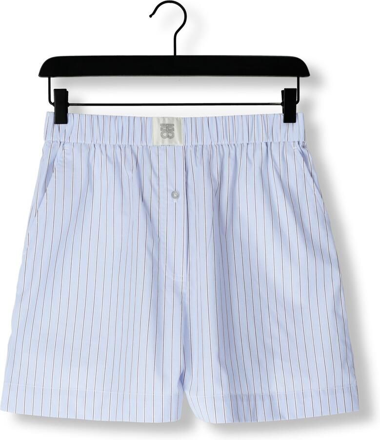 SECOND FEMALE Dames Broeken Alanis Shorts Blauw