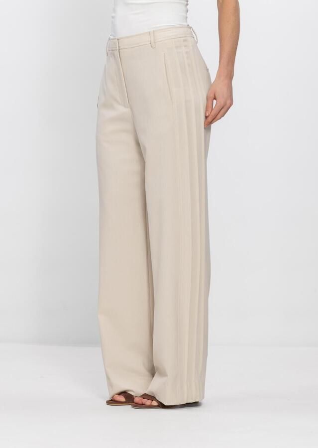 SECOND FEMALE Dames Broeken Blanca Waistcoat Beige