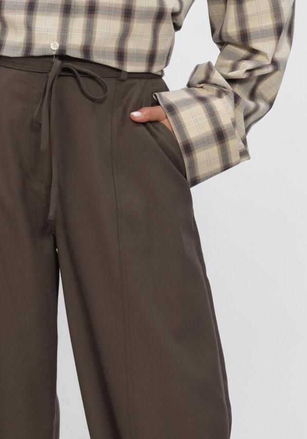 SECOND FEMALE Dames Broeken Blink New Cargo Trousers Bruin - Foto 3