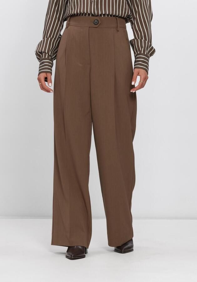 SECOND FEMALE Dames Broeken Clarsie Trousers Bruin