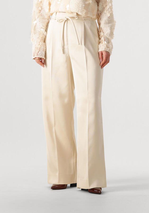SECOND FEMALE Dames Broeken Dazzle Trousers Creme