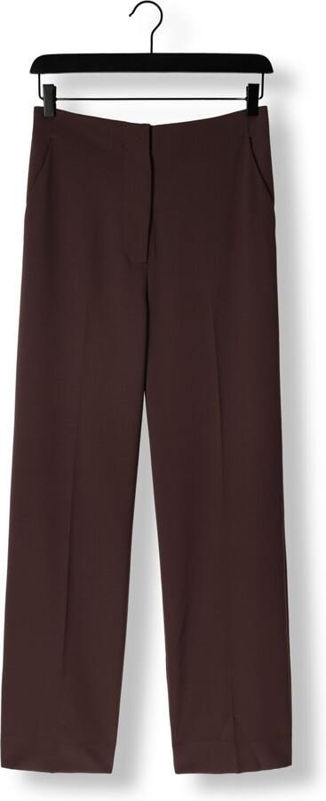 SECOND FEMALE Dames Broeken Fique Classic Trousers Bruin - Foto 4