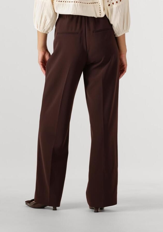 SECOND FEMALE Dames Broeken Fique Classic Trousers Bruin - Foto 2