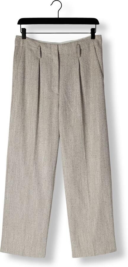 SECOND FEMALE Dames Broeken Jun Trousers Lichtgrijs - Foto 3