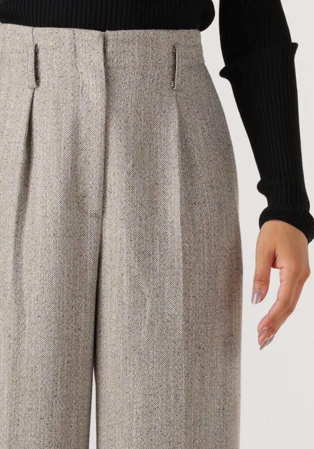 SECOND FEMALE Dames Broeken Jun Trousers Lichtgrijs - Foto 2