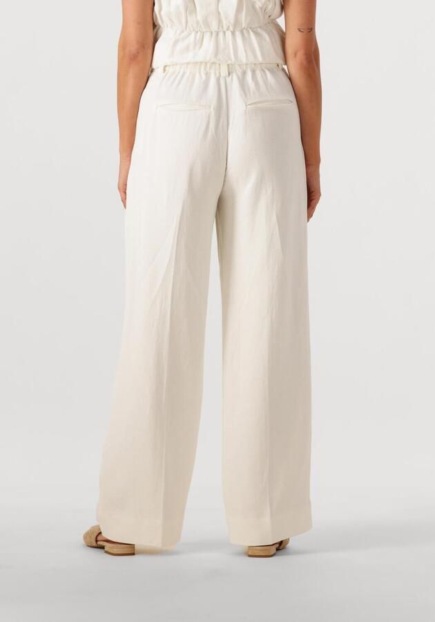 SECOND FEMALE Dames Broeken Lino Troussers Wit