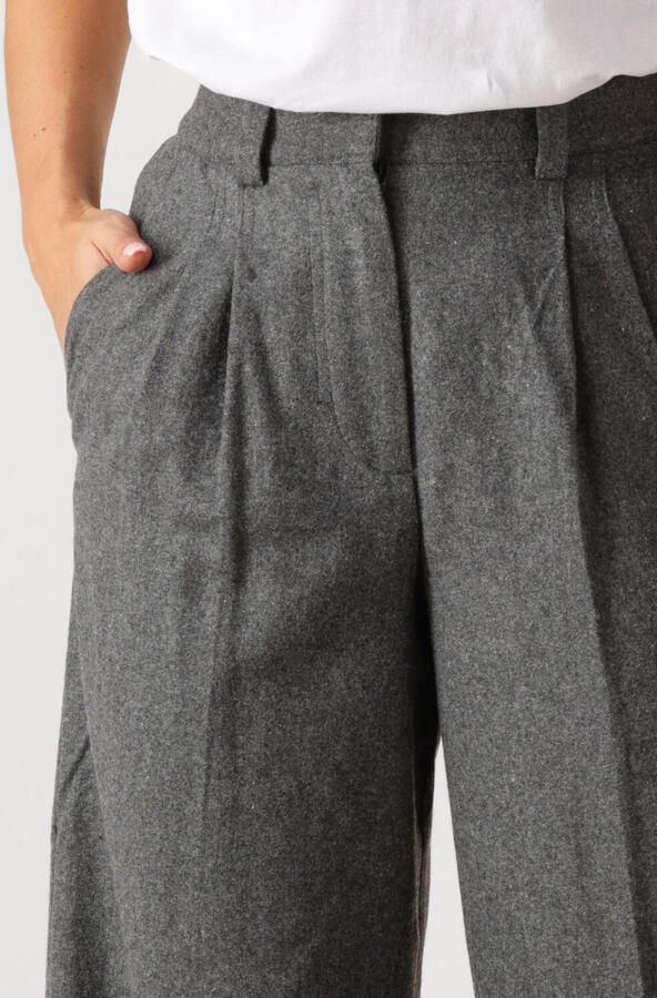 SECOND FEMALE Dames Broeken Milea Trousers Grijs - Foto 3