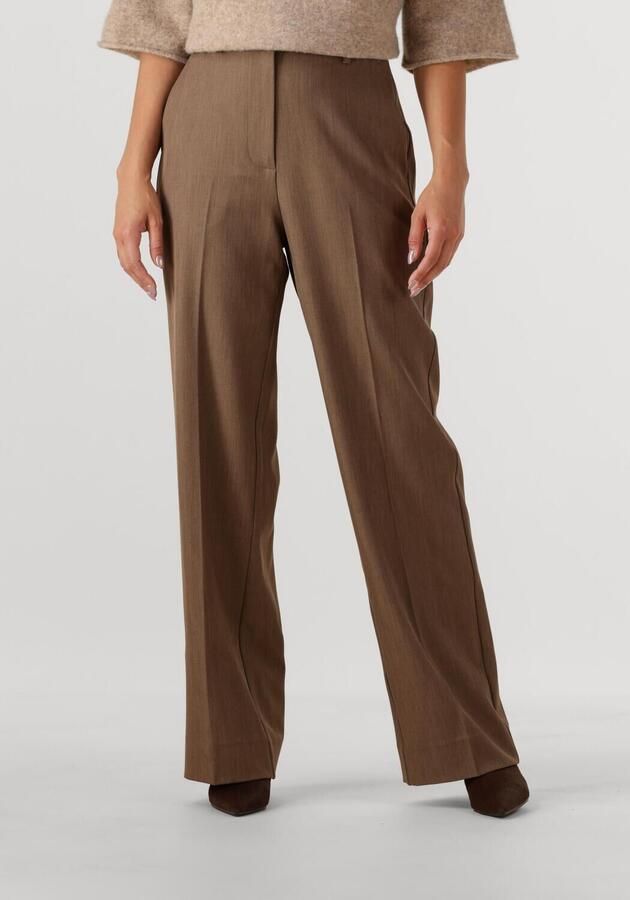 SECOND FEMALE Dames Broeken Neel Classic Trousers Bruin - Foto 4