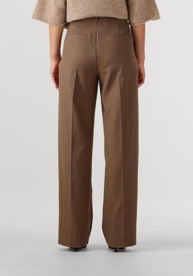 SECOND FEMALE Dames Broeken Neel Classic Trousers Bruin