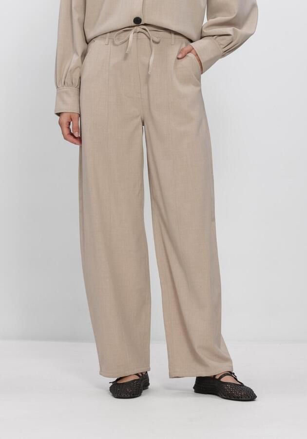 SECOND FEMALE Dames Broeken Zoie Cargo Trousers Beige