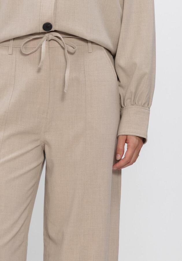 SECOND FEMALE Dames Broeken Zoie Cargo Trousers Beige - Foto 3