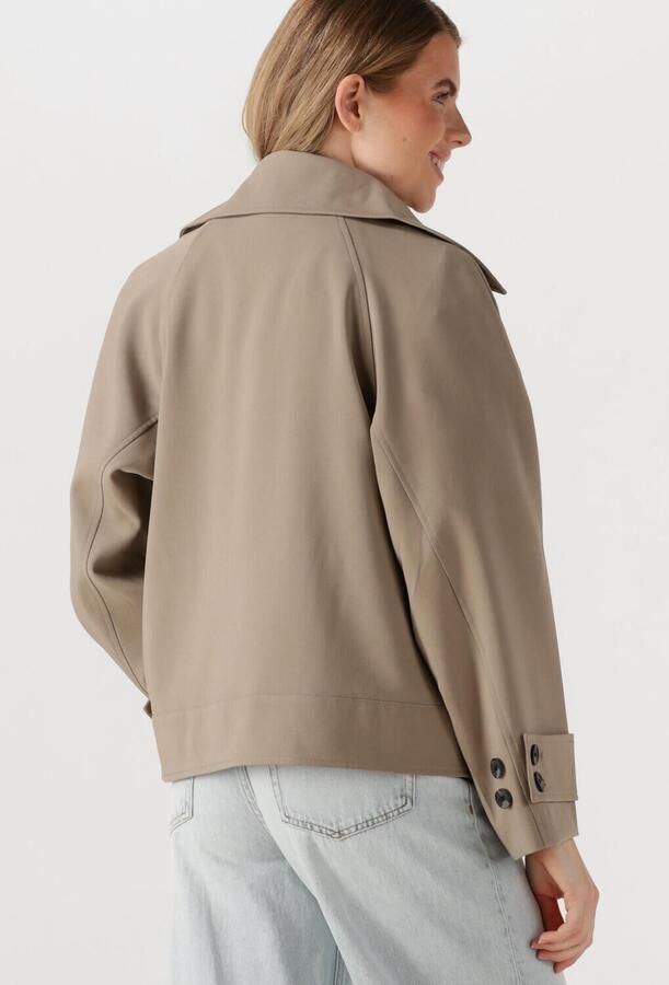SECOND FEMALE Dames Jassen Silvie Trench Jacket Beige - Foto 3