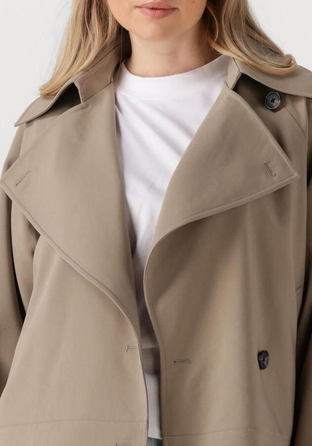 SECOND FEMALE Dames Jassen Silvie Trench Jacket Beige - Foto 2