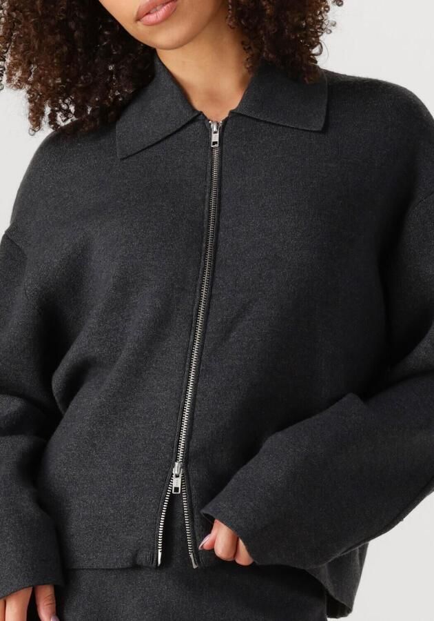 SECOND FEMALE Dames Jassen Siv Knit Cardigan Zwart - Foto 2