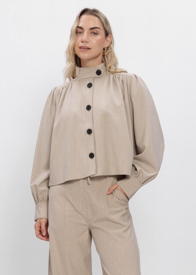 SECOND FEMALE Dames Jassen Zoie Jacket Beige