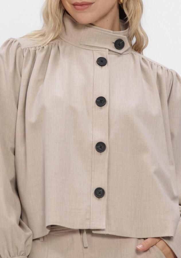SECOND FEMALE Dames Jassen Zoie Jacket Beige - Foto 2