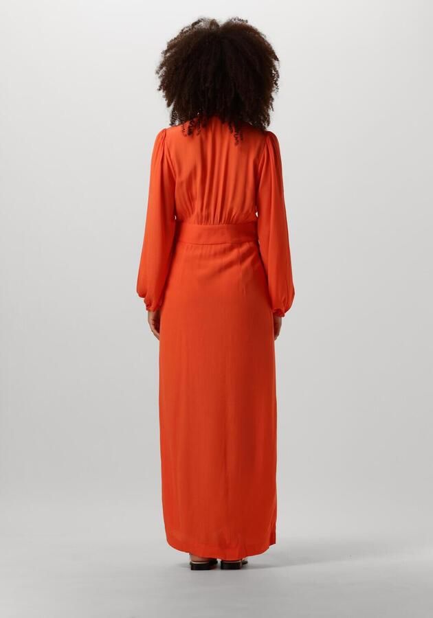 Second Female Emuanuelle Slim Dress Second Dames Orange Dames
