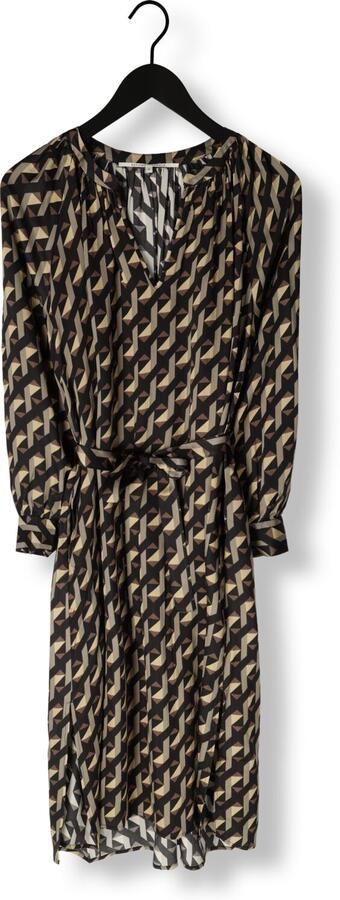 Second Female Zwarte Midi Hopi Jurk Vrouwen Second Dames Multicolor Dames - Foto 3