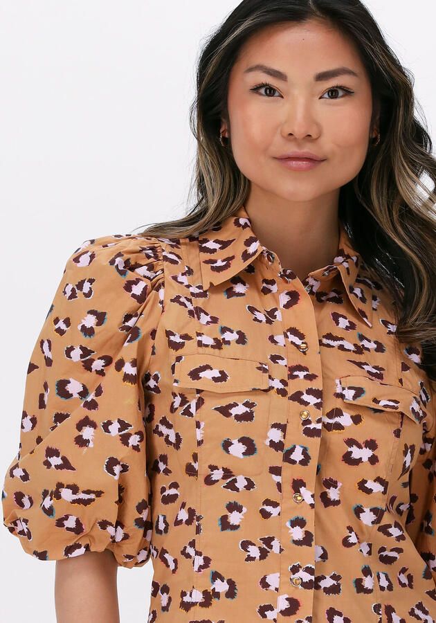 SECOND FEMALE Dames Jurken Kalma New Dress Bruin - Foto 2