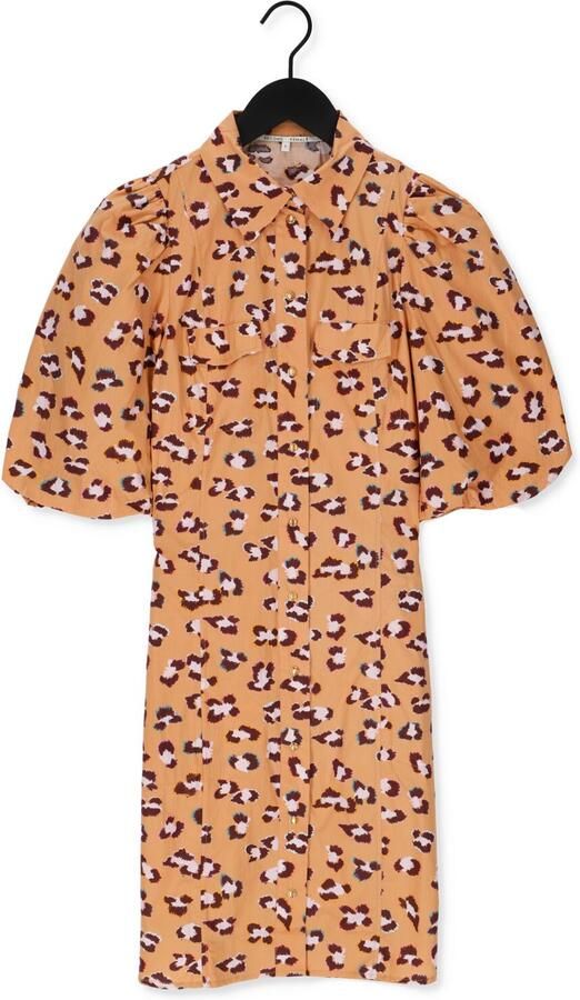 SECOND FEMALE Dames Jurken Kalma New Dress Bruin - Foto 3