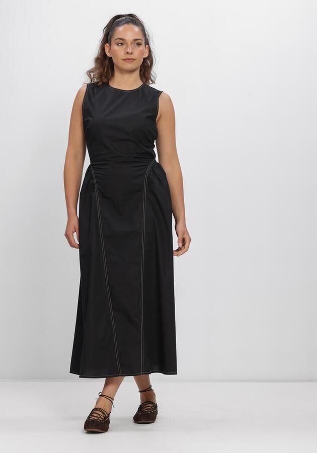 SECOND FEMALE Dames Jurken Larkini Sculptured Dress Zwart